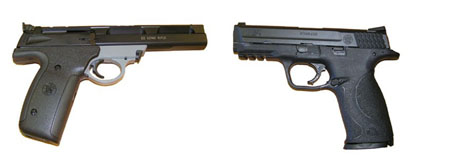 S&W 22A Target Pistol